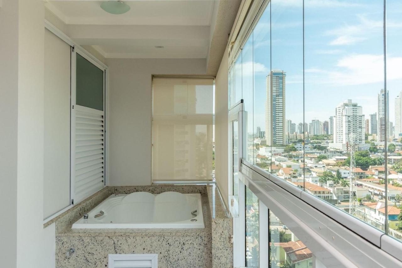 Apartamento De 1 Quarto Com Vista Para O Parque Vaca Brava E Com Jacuzzi No Setor Bueno - El1802 Goiânia Exterior foto