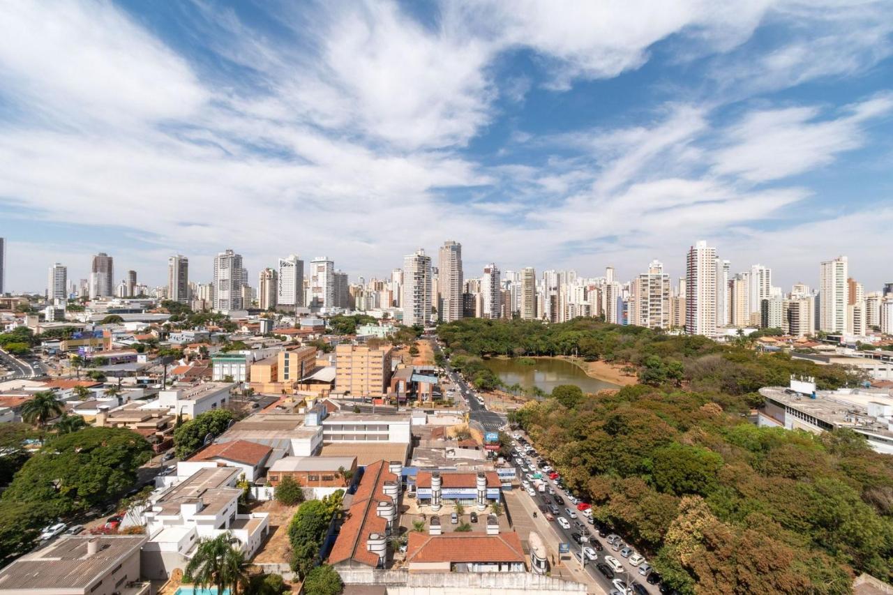 Apartamento De 1 Quarto Com Vista Para O Parque Vaca Brava E Com Jacuzzi No Setor Bueno - El1802 Goiânia Exterior foto