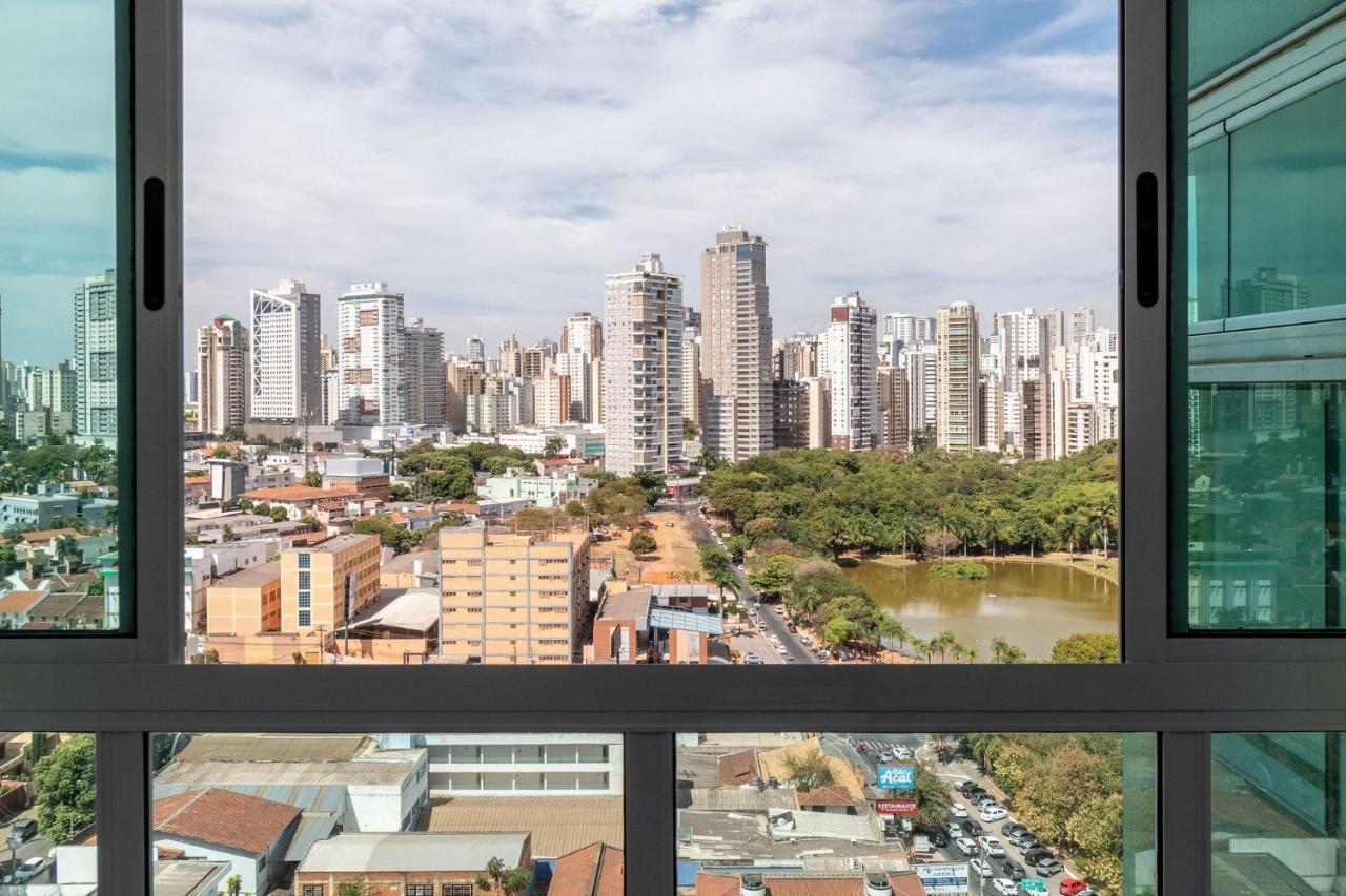 Apartamento De 1 Quarto Com Vista Para O Parque Vaca Brava E Com Jacuzzi No Setor Bueno - El1802 Goiânia Exterior foto